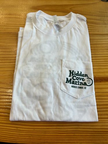 Hidden Cove Marina Short Sleeve T-Shirt with Pocket